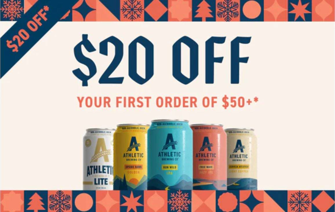 Athletic Brewing Company - Save $20